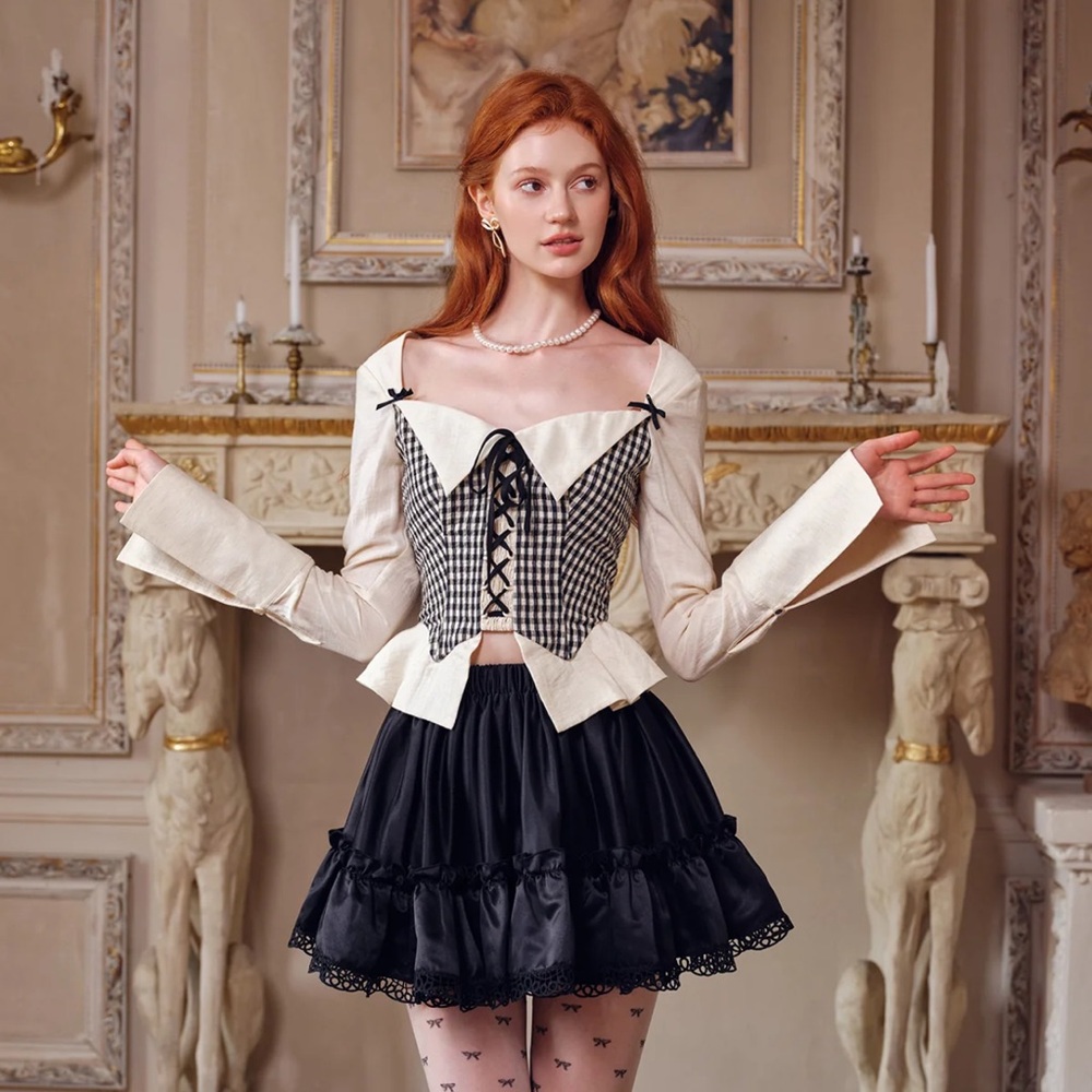 Lace Made Corset Top